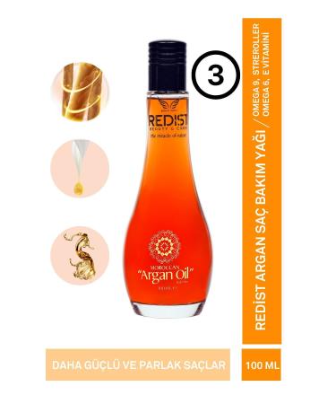 Redist Instant Repair Nourishing Agan Oil 100 ml X 3 Pieces - Buy Online on GoSupps.com