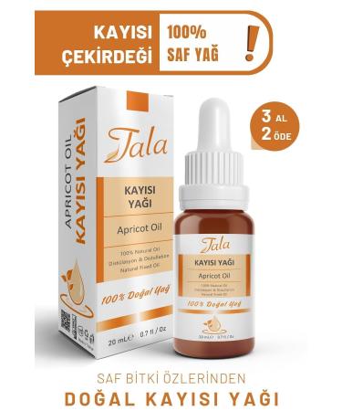 Tala Apricot Kernel Oil 0 Pure And Natural Cold Pressed 20 Ml - Buy Online on GoSupps.com