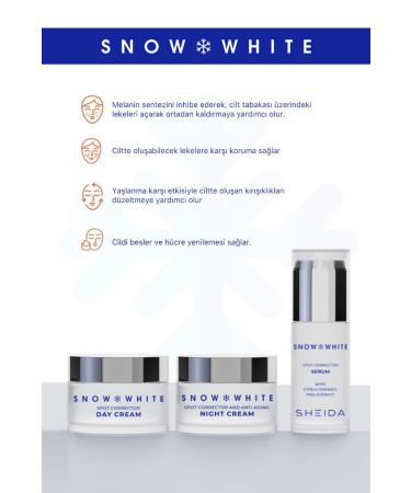 Sheida Snow White Blemish Lightening Serum 40ml - Buy Online on GoSupps.com