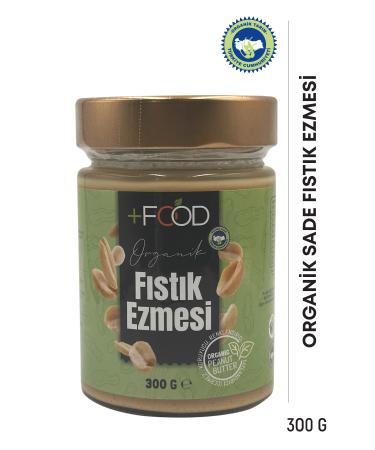 PLUSFOOD Organic Peanut Butter 300 G