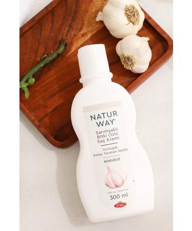 Otac Naturway Garlic Hair Conditioner 300 ml Unscented - Buy Online on GoSupps.com