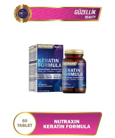 Nutraxin Keratin Formula 60 Tablet 4-pack