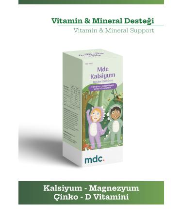 MDC Calcium Magnesium Zinc Vitamin D 150 ml