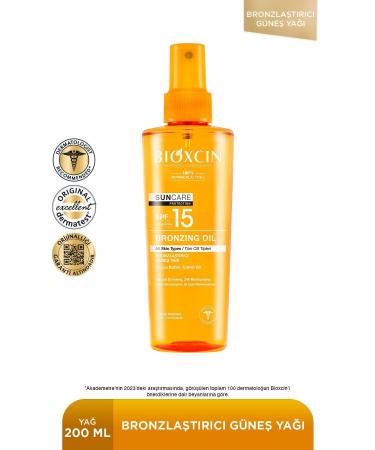 Bioxcin Sun Care Bronzing Oil Spf15 200 ml