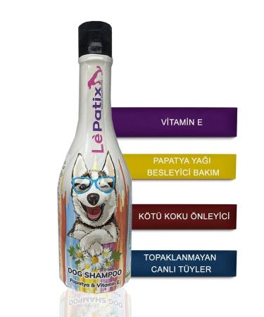 Le Patix Dog Shampoo Deodorizing Chamomile Pet Shampoo 400 Ml + Horse Chestnut Balsam 500 Ml