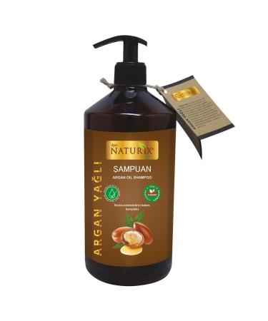 Naturix Herbal Shampoo Argan Oil Repair Care Shampoo Special for Damaged Hair 600 ml - Buy Online on GoSupps.com