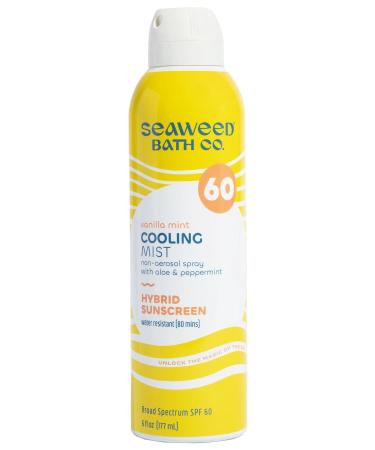 Seaweed Bath Co Spf60 Cooling Mist Sun Spray 177ml