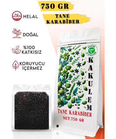 Cardamom Large Size Gourmet Black Pepper 750 GR