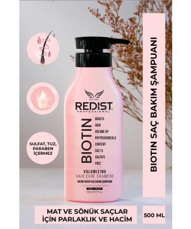 Redist Biotin Hair Care Shampoo Salt and Paraben Free 500 ml - Buy Online on GoSupps.com