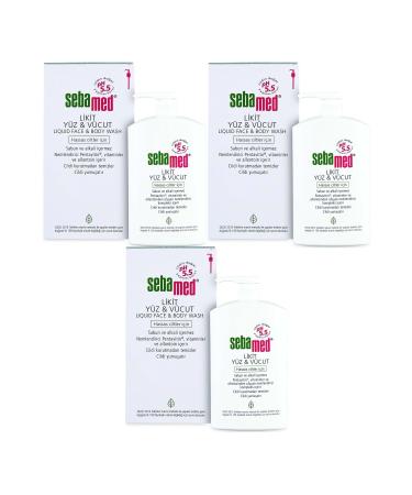 Sebamed Face and Body Cleanser Liquid 1000ML (Set of 3)