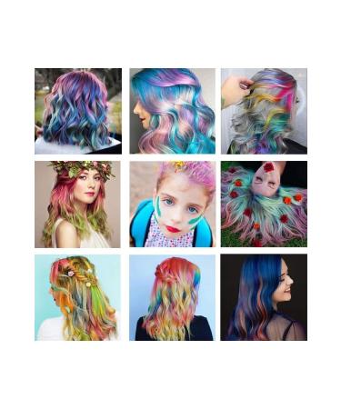 Transformacion 12 Colors Fast Hair Coloring Chalk Temporary 718213 - Buy Online on GoSupps.com