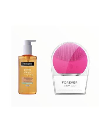 Neutrogena Anti-Acne Cleansing Gel 200ml With Forever Facial Massager