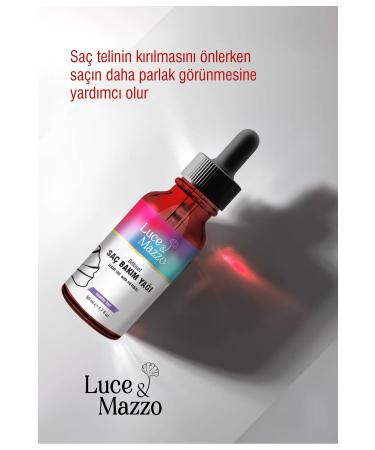 LUCE AND MAZZO Hair Care Oil 50 ml - Strong Hair with 12 Natural Oils Hair Care Serum - Buy Online on GoSupps.com