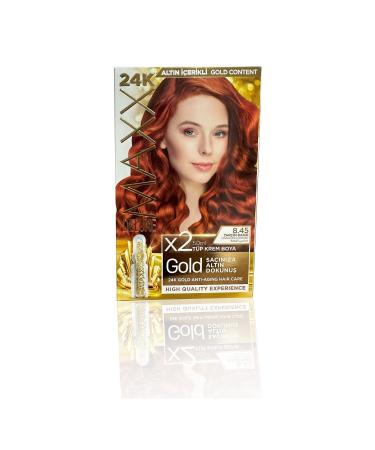 MAXX DELUXE GOLDEN SERIES 24K Gold Content Tube Dye and Hair Care Serum 30 GREAT COLORS (2X50 ML) - Buy Online on GoSupps.com