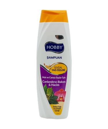 Hobby Shampoo Laurel Oil Orchid 600ml X 12 Pieces