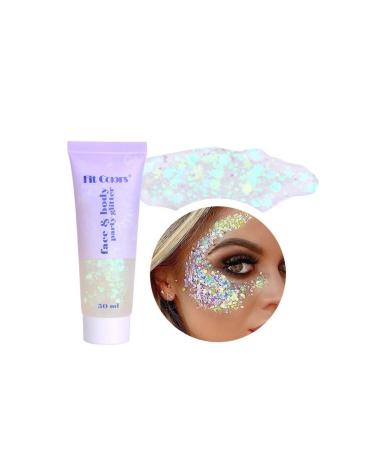 pazariz Makeup Glitter Eye Contour Face and Body Brightening Glitter Gel 50 Ml
