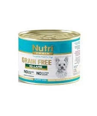 Nutri Canin Puppy Grain Free - Lamb Meat Puppy Canned Food 200 Gr