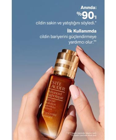 Estee Lauder Concentrate Serum - Advanced Night Repair Rescue Solution - 20ml Anti-Redness and Anti-Irritation Formula - Buy Online on GoSupps.com