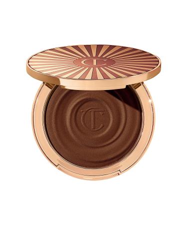 charlotte tilbury beautiful skin sun kissed glow - shimmering cream bronzer 21 gr - DEEP