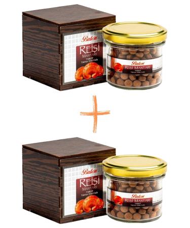 Balen Reishi Mushroom Food Supplement 300 Mg 200 Tablets 2 Pieces
