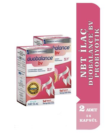 Nbt la Duobalance BV Probiotic 14 Capsules 2 Pieces