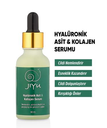 JIYU Hyaluronic Acid and Collagen (COLLAGENE) Plumping Botox Effective Moisturizing Serum 30 ml