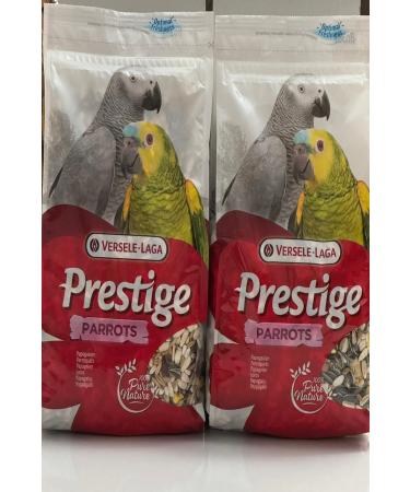 Versele Laga PRESTIGE PARROT NATURAL PARROT FOOD 1 KG X 2 PIECES