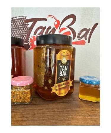 TANBAL Organic comb raw honey net 1kg - Buy Online on GoSupps.com