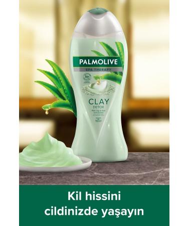 Palmolive Spa Therapy Clay Detox Clay and Aloe Vera Extract Bath and Shower Gel 500 ml - Buy Online on GoSupps.com