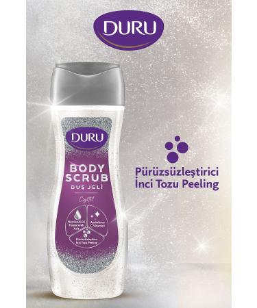 Duru Body Scrub Crystal Shower Gel 2x450 Ml - Buy Online on GoSupps.com
