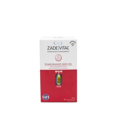 Zade Vital Pomegranate Seed Oil 400 Mg 60 Capsules 8690712011993 - Buy Online on GoSupps.com