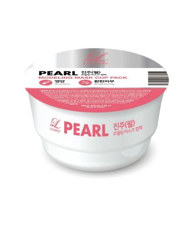 Lindsay Pearl Modeling Mask Cup Pack Pearl Essence Face Mask (DISPOSABLE 1PCS 28GR)