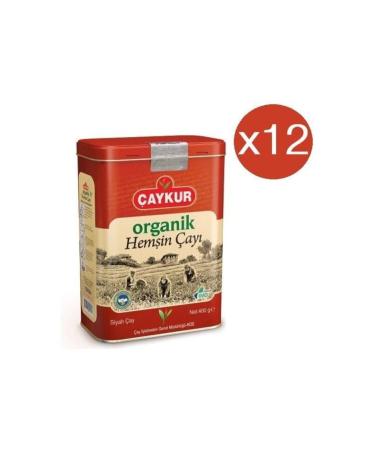 aykur Organic Hem in 400 gr X 12 Pieces (Tin)