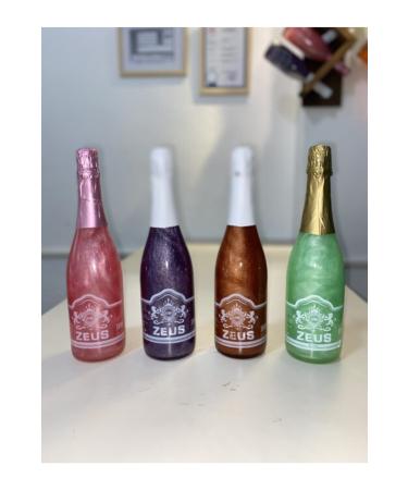 OS ZEUS Strawberry Blackberry Mixed Fruit and Lime Mint Flavored Carbonated Drink (4 Pieces)