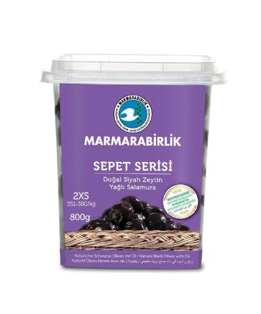 Marmarabirlik Basket Series Black Olives 2xs 800 Gr