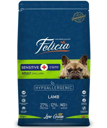 Felicia Lamb Meat Small Breed Adult Dog Food 3 kg