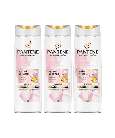 Pantene Silicone-Free Volumizing Shampoo Biotin and Rose Water 1200ml (400ML X 3) - Buy Online on GoSupps.com