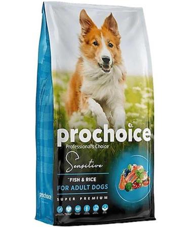 Pro Choice Sensitive Adult Dog Dry Food with Fish and Rice 3 Kg