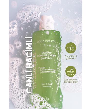 Bade Natural Rosemary Shampoo Anti-Hair Loss Biotin Keratin and Collagen Complex 200 ml - Buy Online on GoSupps.com