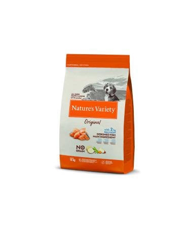 NATURES VARIETY Nv Dog No Gra n Junior Salmon 10 Kg 462122