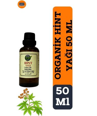 Adelya Life Castor Oil 0 Pure Organic Castor Oil 50 ml Cold Press / 0 Natural Castor Oil Cold Press - Buy Online on GoSupps.com