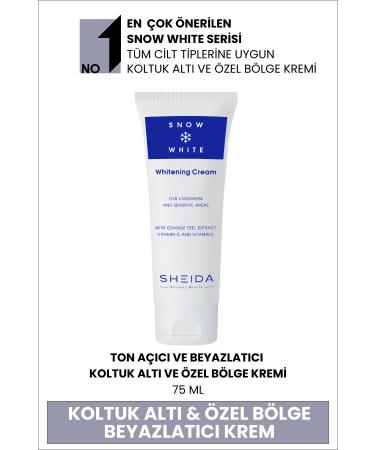 Sheida Snow White Whitening and Lightening Cream 75 ml
