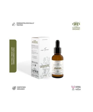 me time Organic Anti-Aging Face Yoga Massage Oil 30ml - Buy Online on GoSupps.com