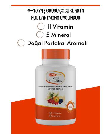 Optivita Kids Gummies Multivitamin and Mineral Chewable Gel 60 pcs - Buy Online on GoSupps.com