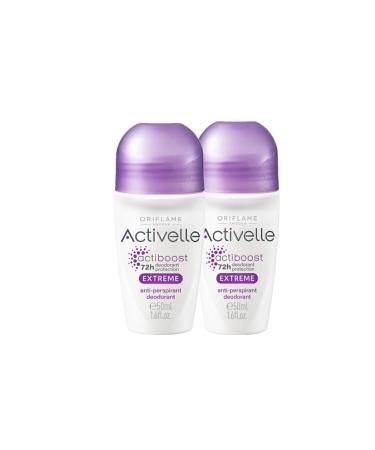 Oriflame Activelle Extreme Anti - Perspirant Roll-on 2 Pieces cosmetics warehouse