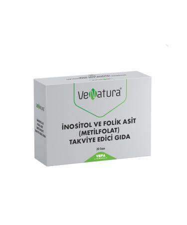 Venatura Inositol and Folic Acid (Methylfolate) 20 Sachets