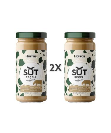 Harras Milk Jam Gluten Free Semi-Fat 2 x 270 gr