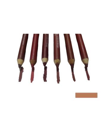 BCFSW MSPORTS Lip Pencil 6 Jumbo Thick Pencil Sharpener Lipstick Pencil Matte Colors Permanent Lip Pencil