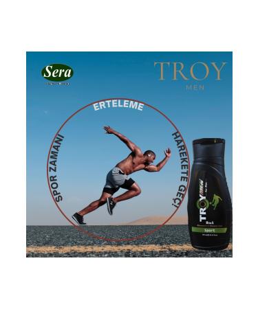 TROYMEN (2 IN 1) SHAMPOO & SHOWER GEL 300 ML (SPORT)