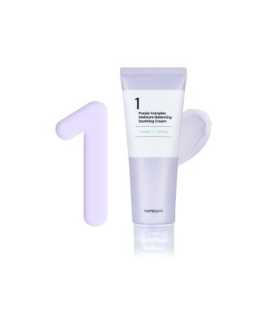Numbuzin No.1 Purple Complex Moisture Balancing Soothing Cream 100ml - Moisture Balancing Soothing Face Cream
